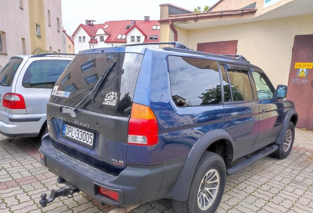 Mitsubishi Pajero cena 7500 przebieg: 217200, rok produkcji 1999 z Polkowice małe 106